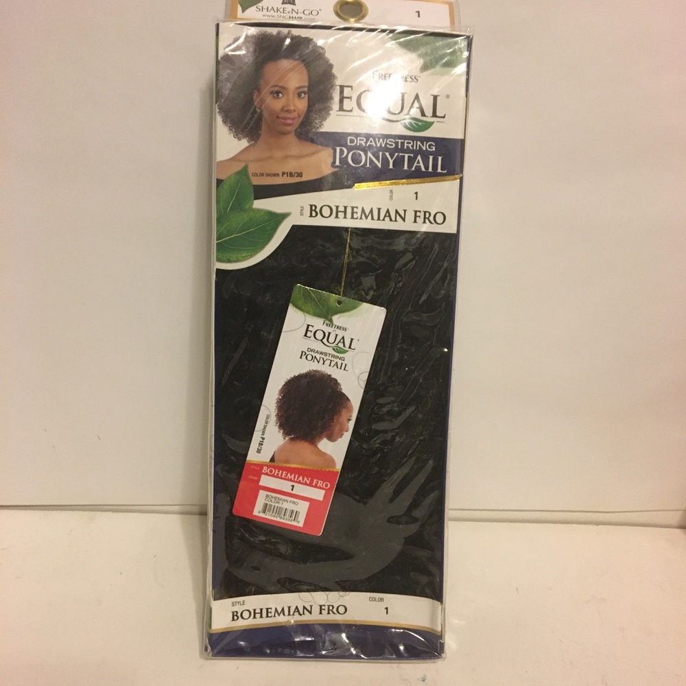 Free tress Equal Drawstring ponytail